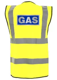 Hi Vis Vest with GAS printed