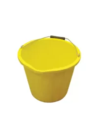 Heavy Duty Bucket 14L / 3 Gallon - Yellow