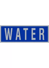 Water Badge - Reflective