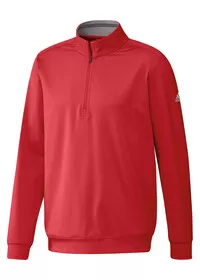 Collegiate Red Classic club ¼ zip sweater AD116 adidas