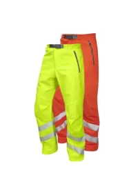 Leo Stretch Trousers Yellow & Orange WT01 Front