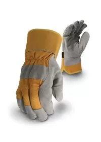 Grey/Yellow Stanley winter rigger gloves SY106 Stanley Workwear