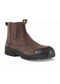 Titan Granite Brown Leather Safety Boot GRABWN
