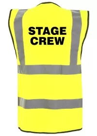 Stage Crew Hi Vis Vest