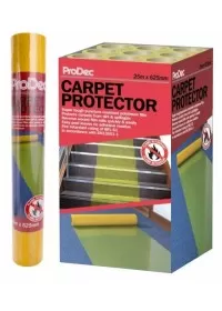Prodec Plastic Carpet protector 25m x 625mm