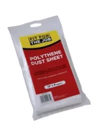 Polythene disposable dust sheets