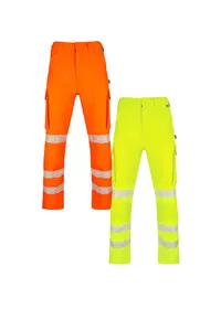 Eco Friendly Hi Vis Recycled Trousers.