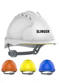 Slinger Printed Safety Helmet
