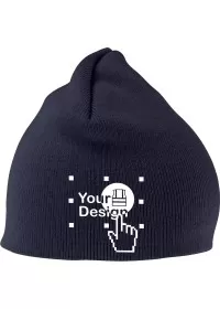 Personalised Embroidered Beanie Hat RC044