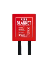 1.1 x 1.1m Firechief Fire Blanket Rigid Case