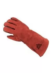 Glove Gauntlet welding red PAIR 304354