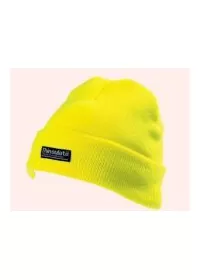 Hi Visibility yellow thinsulate cap hat CAP402