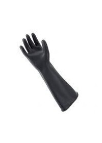 Glove rubber black emperor 304232 24 inch