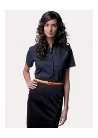 Russell J935F Women's short sleeve Easycare poplin shirt