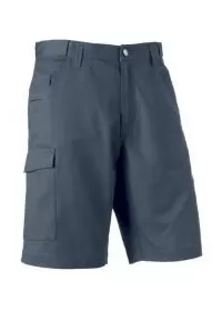 Russell J002M Poly/Cotton Twill Shorts
