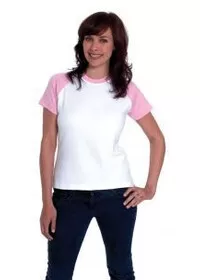 Uneek UC310 220GSM Ladies Raglan Short Sleeve T-Shirt includes your logo