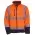 Orange Navy Hi Vis Softshell Jacket
