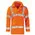 Waterproof Orange flexible hi vis coat go rt 3279