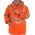 Pulsarail Padded Waterproof Orange Hi Vis Storm Coat  PR502