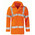 Waterproof Orange flexible hi vis coat go rt 3279