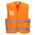 Portwest C475 Hi-Vis 2-Band Vest ID Orange