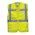 Portwest C376 Athens MeshAir Executive Vest Yellow