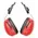 Portwest PW47 Endurance Clip-On Ear Muffs Red