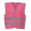 Kids Hivis Vests Fluorescent Pink