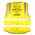 Corona Virus PPE Volunteer Hi Vis Vest With Pockets