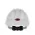 EVO3 Vented Safety Helmet With Wheel Ratchet JSP White Rear