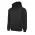 Uneek UC510 Ladies Deluxe Hooded Sweatshirt Black