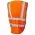 Orange Pull Apart Railway Hi Vis Vest with pockets