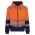 Regatta Pro hi-vis full zip hoodie TRF625 Orange/Navy