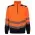 Regatta Pro hi-vis ¼-zip sweatshirt TRF670 Orange/Navy
