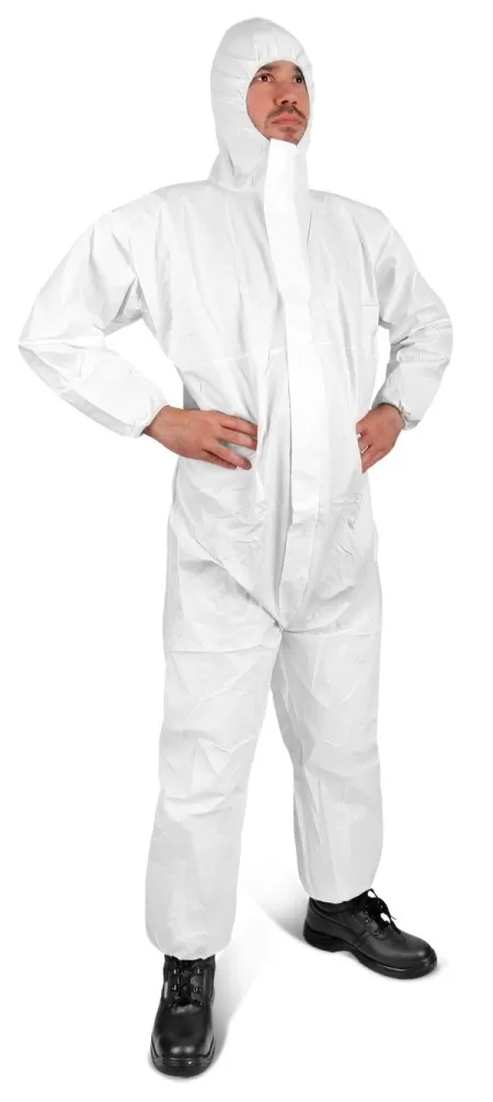 Type 5/6 Dispoable coverall White