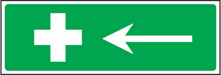 First aid left symbol sign