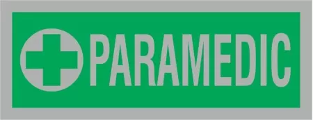 Paramedic Reflective Badge