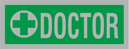 Doctor Reflective Badge