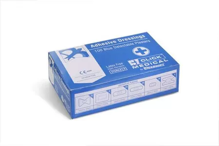 100 Blue Assorted Plasters CFABDP100
