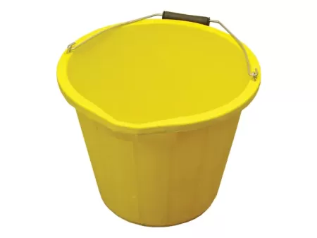 Heavy Duty Bucket 14L / 3 Gallon - Yellow