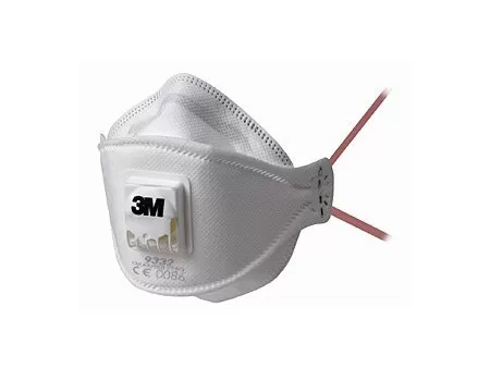3M 9332 Plus Foldable Respirator Single mask