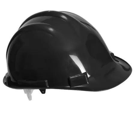 Black Safety Helmet Hard Hat PW50