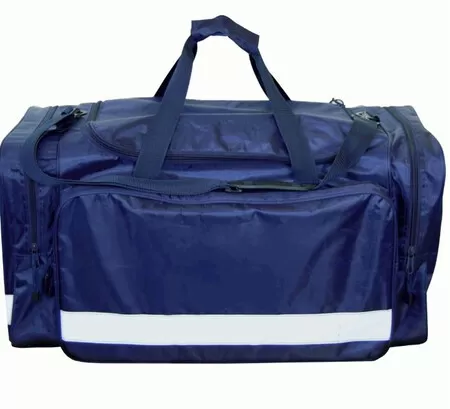 Holdall with reflective stripe Navy