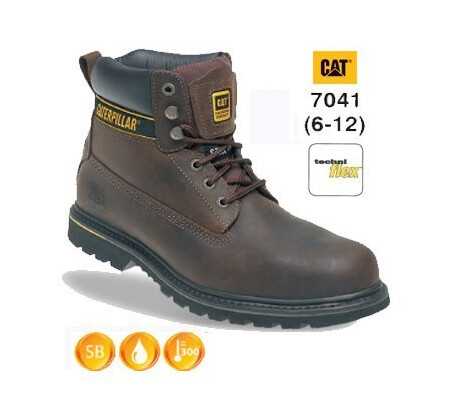 CATERPILLAR 7041 Holton Brown Leather Safety Boot