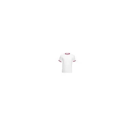 Fruit of the Loom SS168 White/Red