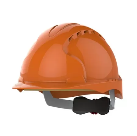 EVO3 Vented Safety Helmet With Wheel Ratchet JSP Orange