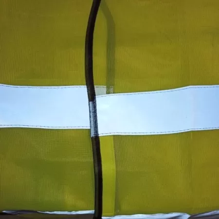 Fully Reflective stripe on economy vest