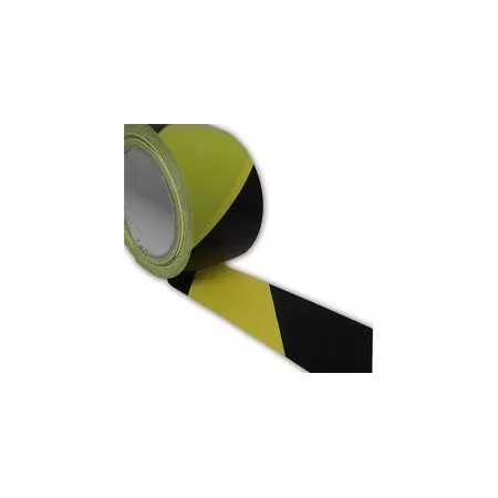 Adgesive barrier tape black and yellow