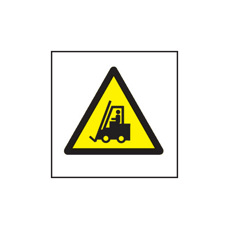 Forklift symbol sign