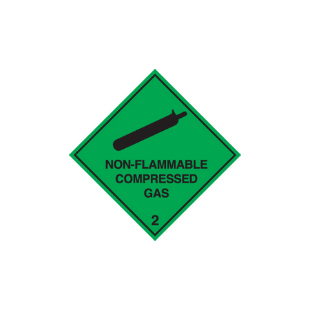 Flammable Gas 2 SAV Sign